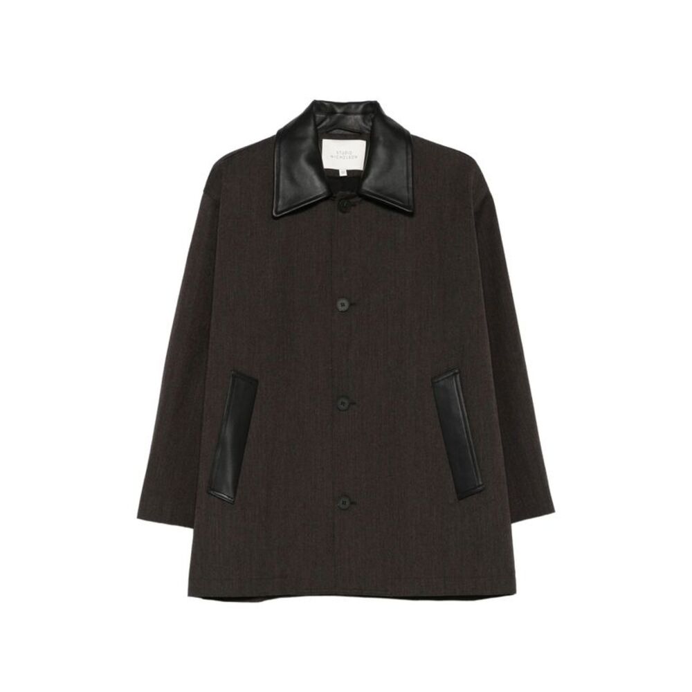 Studio Nicholson Brown Coats - Single Breasted Coats Men